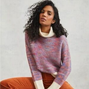 Callahan Anthropologie Knit Turtleneck Sweater